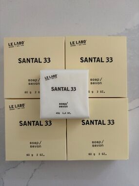 Le Labo Santal 33 Soap - Cream & White